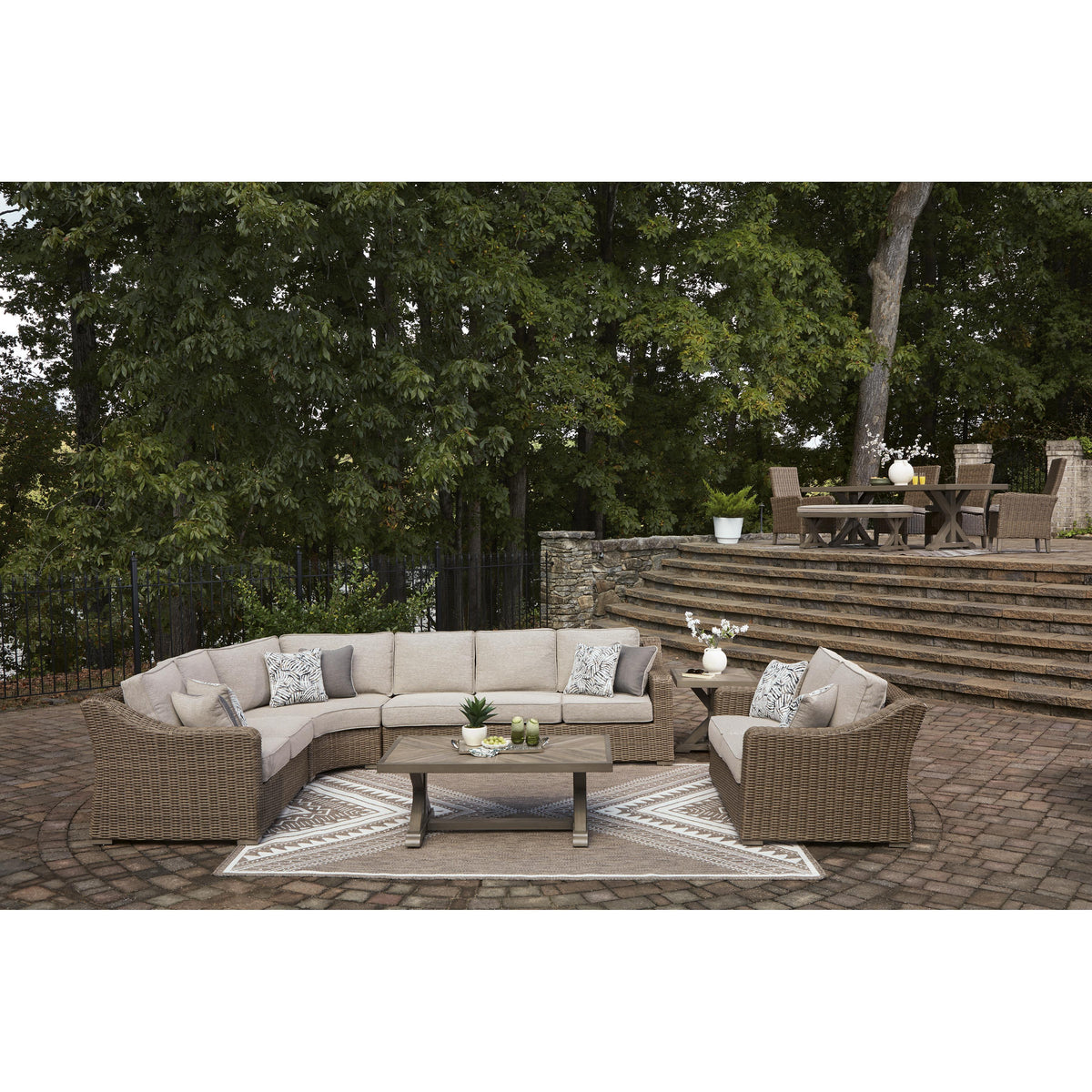 Signature Design by Ashley Laguna Heights PCP790P2 4 pc Outdoor Sectional IMAGE 8