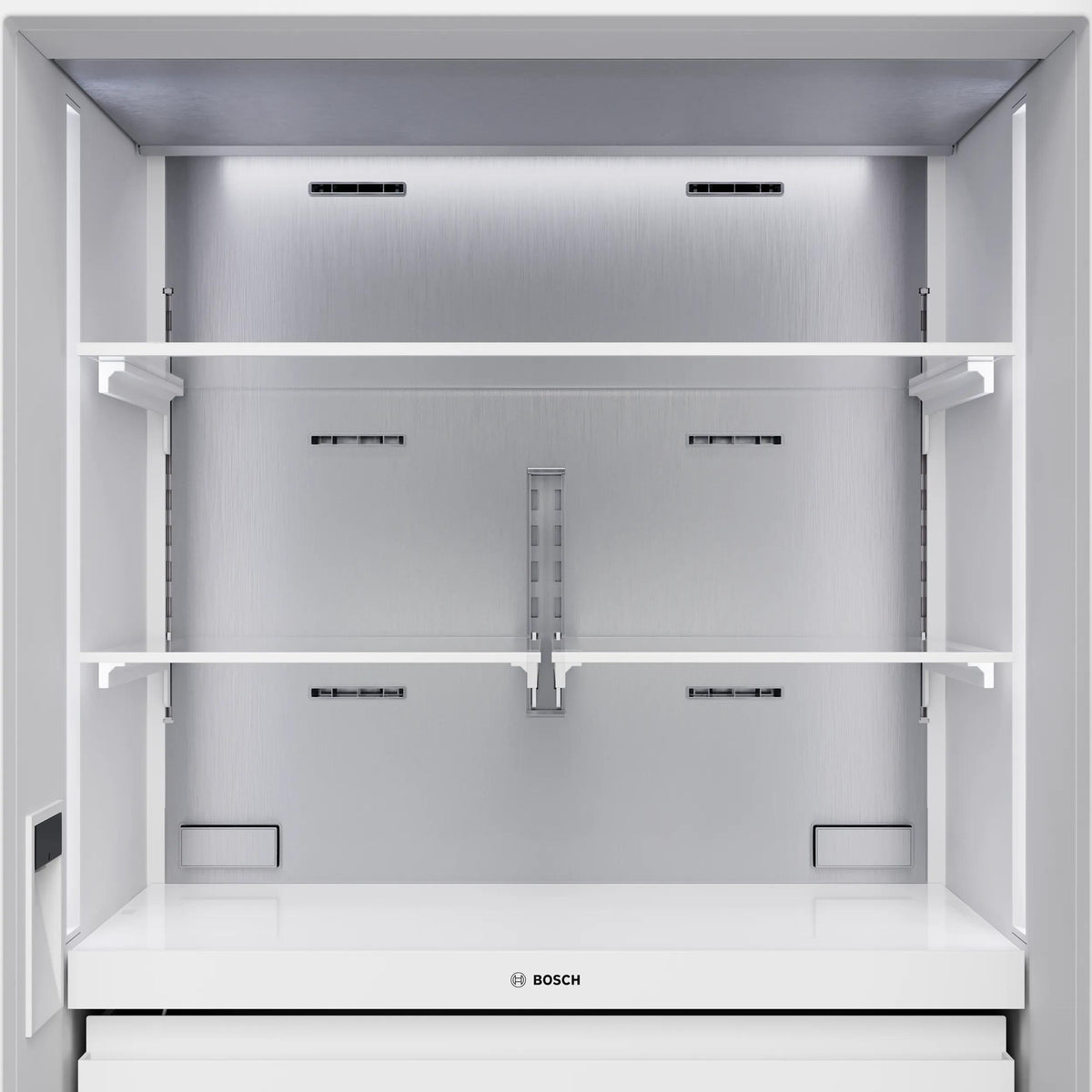 Bosch 30-inch, 16.5 cu.ft. Built-in Bottom Freezer with Wi-Fi Connect B30IB100SP IMAGE 4