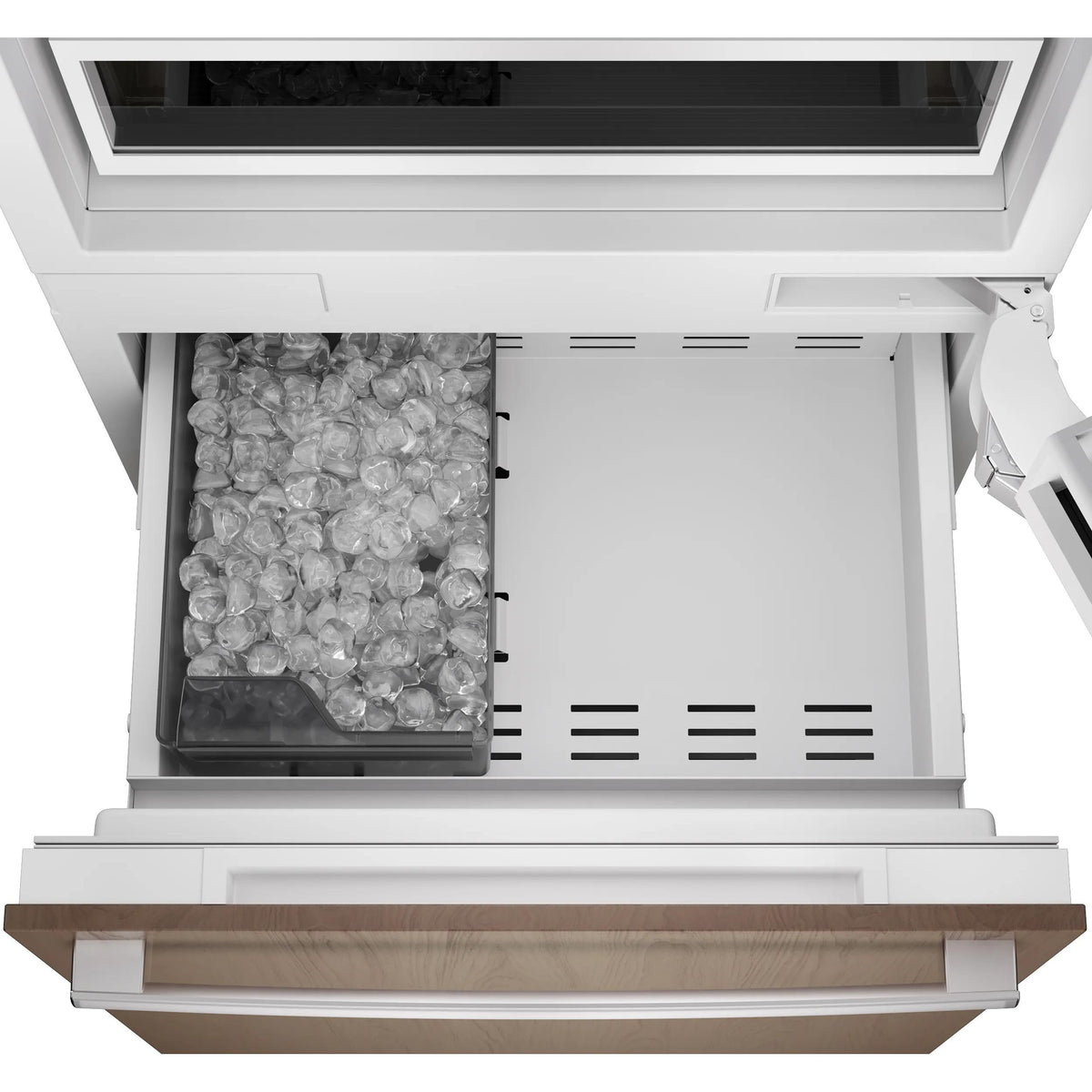 Bosch 30-inch, 16.5 cu.ft. Built-in Bottom Freezer with Wi-Fi Connect B30IB100SP IMAGE 7