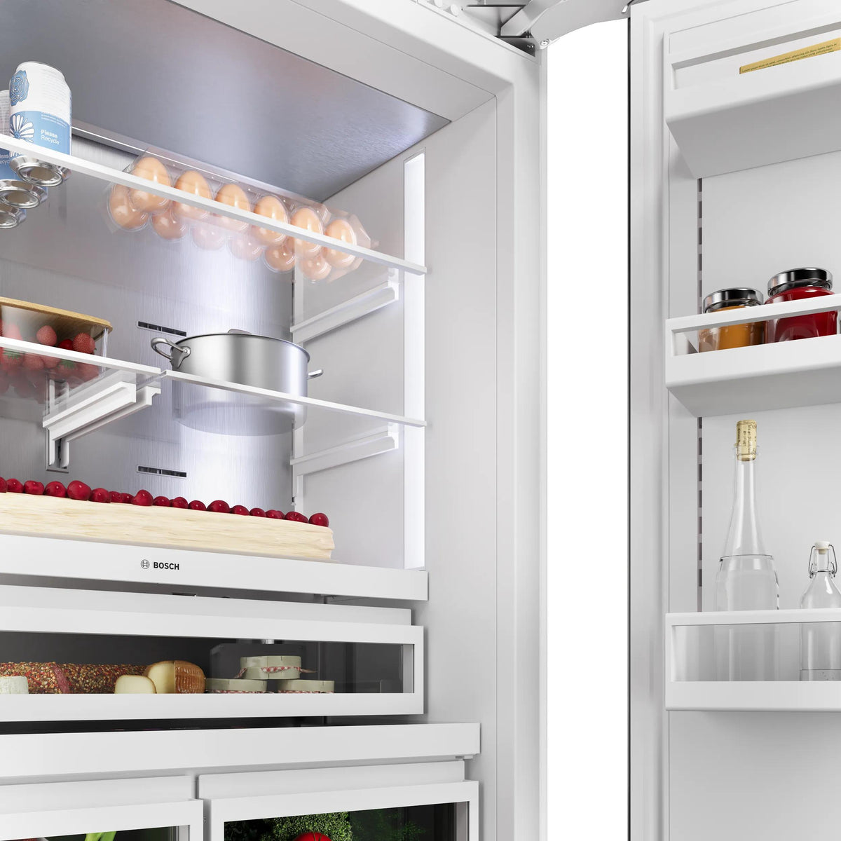 Bosch 36-inch, 20.1 cu.ft. Built-in Bottom Freezer with Wi-Fi Connect B36BT130NS IMAGE 17