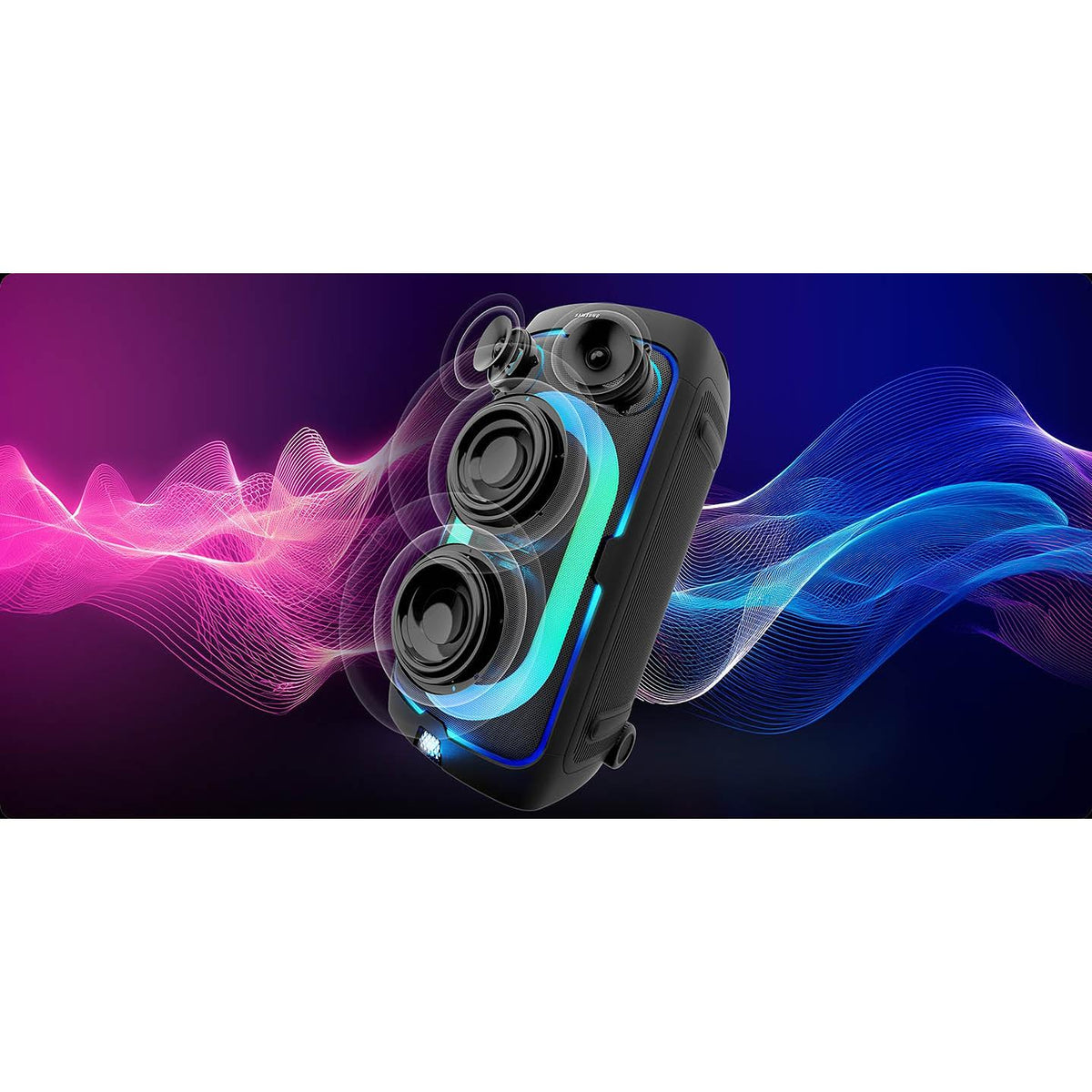 Samsung Sound Tower Portable Party Speaker with Built-in Battery MX-ST50F/ZC IMAGE 2