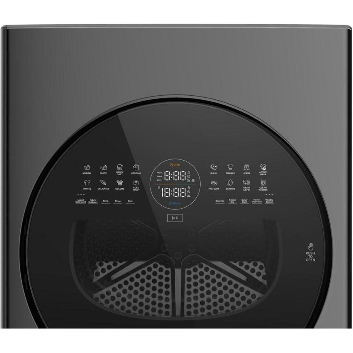 Whirlpool 24-in Compact ENERGY STAR® Certified Ventless Heat Pump Laundry Tower with Washer and Electric Dryer YWFH5424SJ IMAGE 6