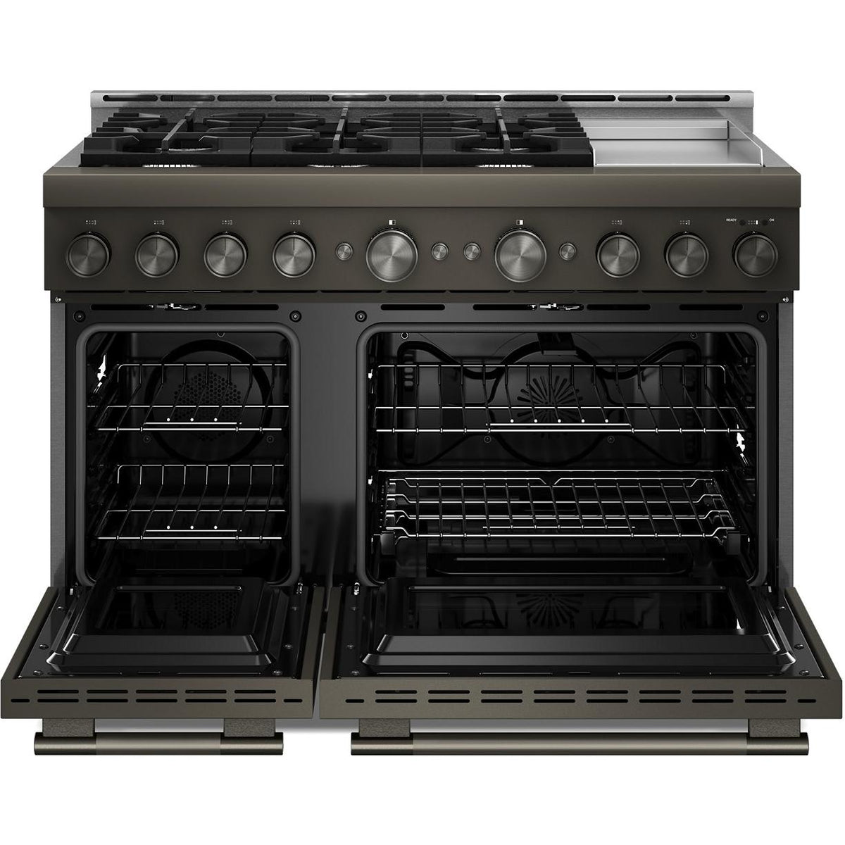 KitchenAid 48-inch Freestanding Gas Range with 6 Burners and Griddle KFGD948SBE IMAGE 2