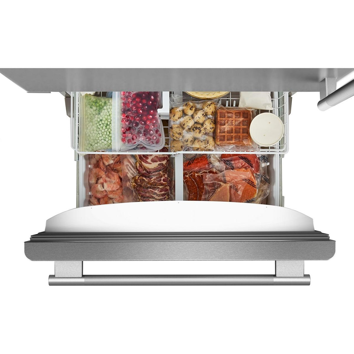 KitchenAid 33-inch, 22 cu. ft. Freestanding Bottom Freezer Refrigerator KRBL133SPS IMAGE 3