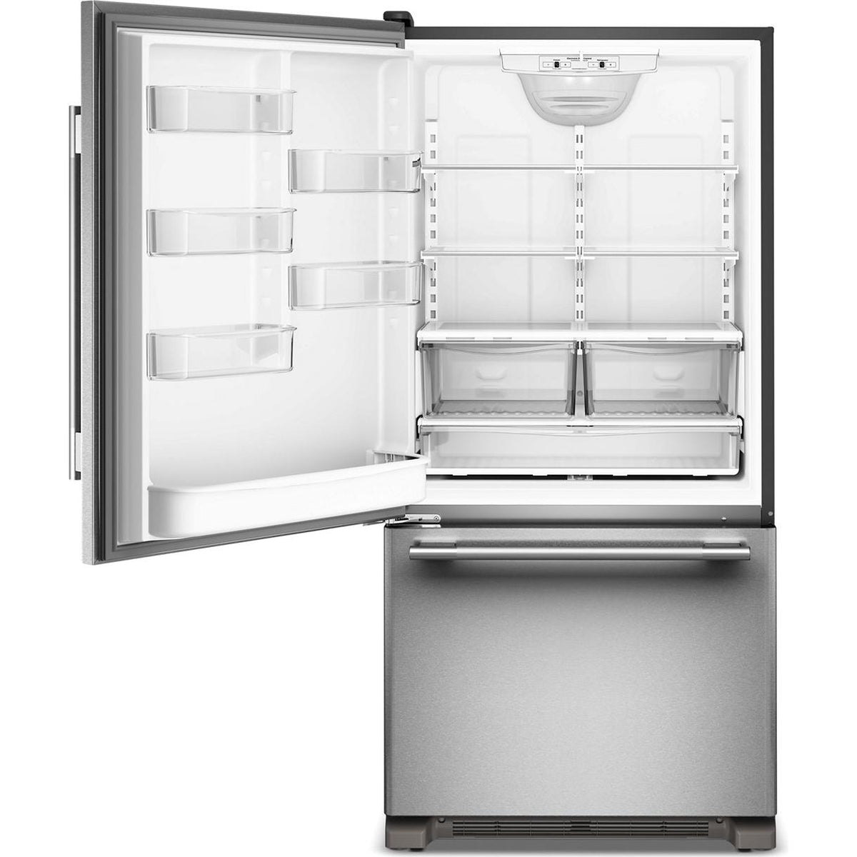KitchenAid 33-inch, 22 cu. ft. Freestanding Bottom Freezer Refrigerator KRBL133SPS IMAGE 4