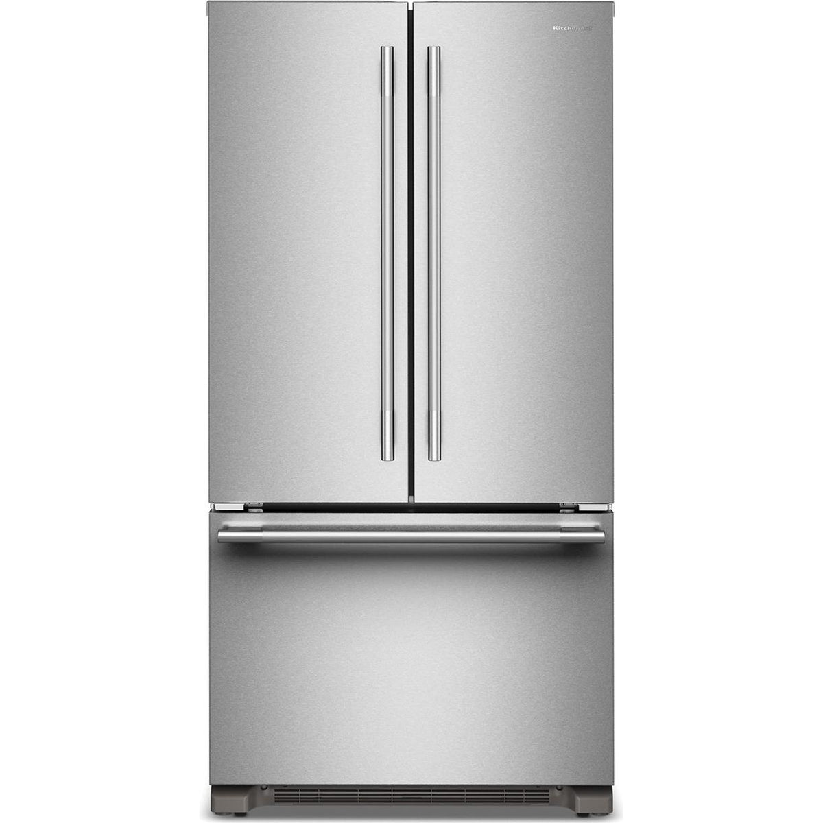 KitchenAid 36-inch, 21.9 cu. ft. Counter-Depth French 3-Door Refrigerator with Ice Maker KRFC136TPS IMAGE 1