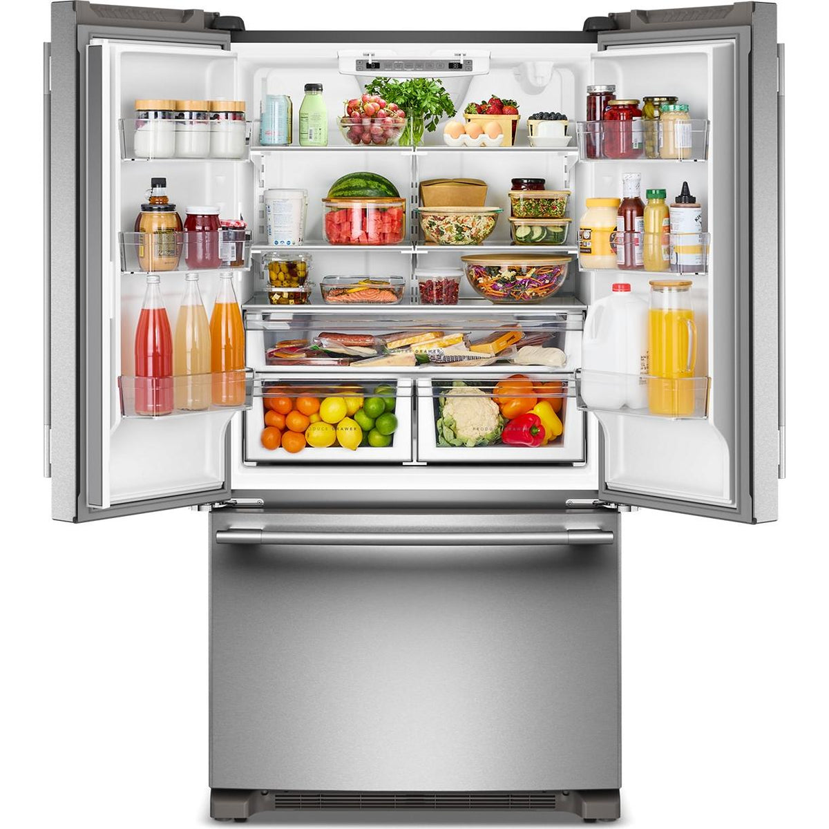 KitchenAid 36-inch, French 3-Door Refrigerator KRFF136SPS IMAGE 2