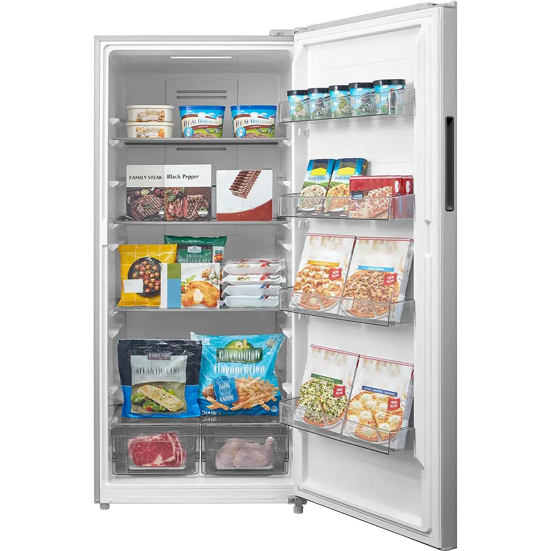 Midea 21 cu. ft. Upright Freezer with Smart+ Cooling MRU21B6ASL IMAGE 4