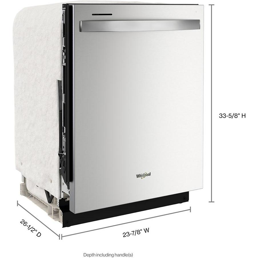 Whirlpool Dishwasher with Spin&Load Rack and AI Intelligent Wash WDT745SASZ IMAGE 3
