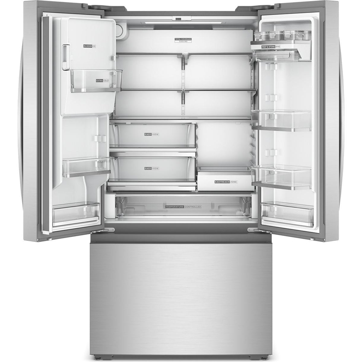 Whirlpool 36-inch, 22 cu. ft. French 3-Door Refrigerator with Water and Ice Dispensing System WRFC7036RZ IMAGE 2