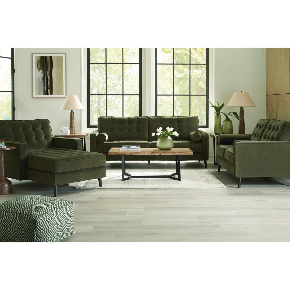 Ashley Reveon Lakes Stationary Fabric Sofa 2640438 IMAGE 9