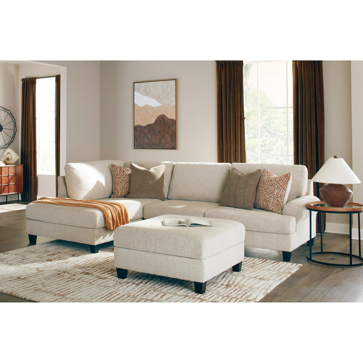 Benchcraft Steelwater Retreat Fabric 2 pc Sectional 6670416/6670467 IMAGE 7