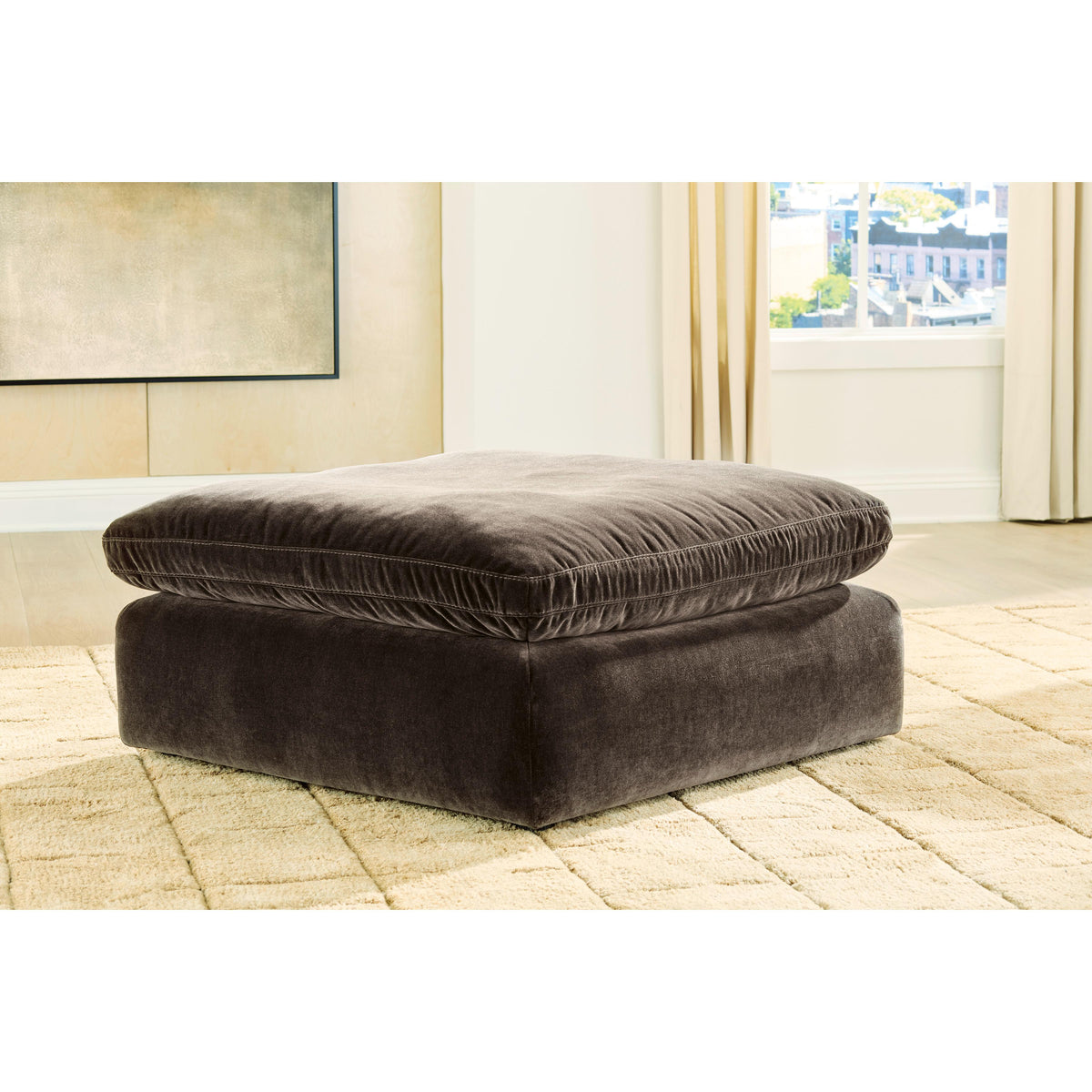 Benchcraft Maxton Heights Fabric Ottoman 6780708 IMAGE 3