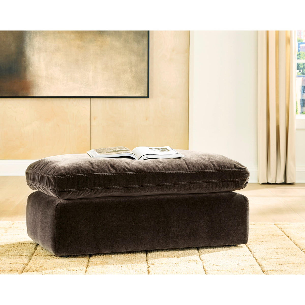 Benchcraft Maxton Heights Fabric Ottoman 6780714 IMAGE 3