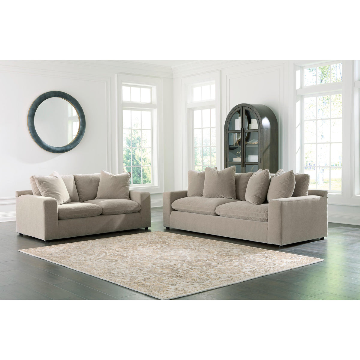 Benchcraft Maxton Heights Stationary Fabric Loveseat 6780835 IMAGE 5