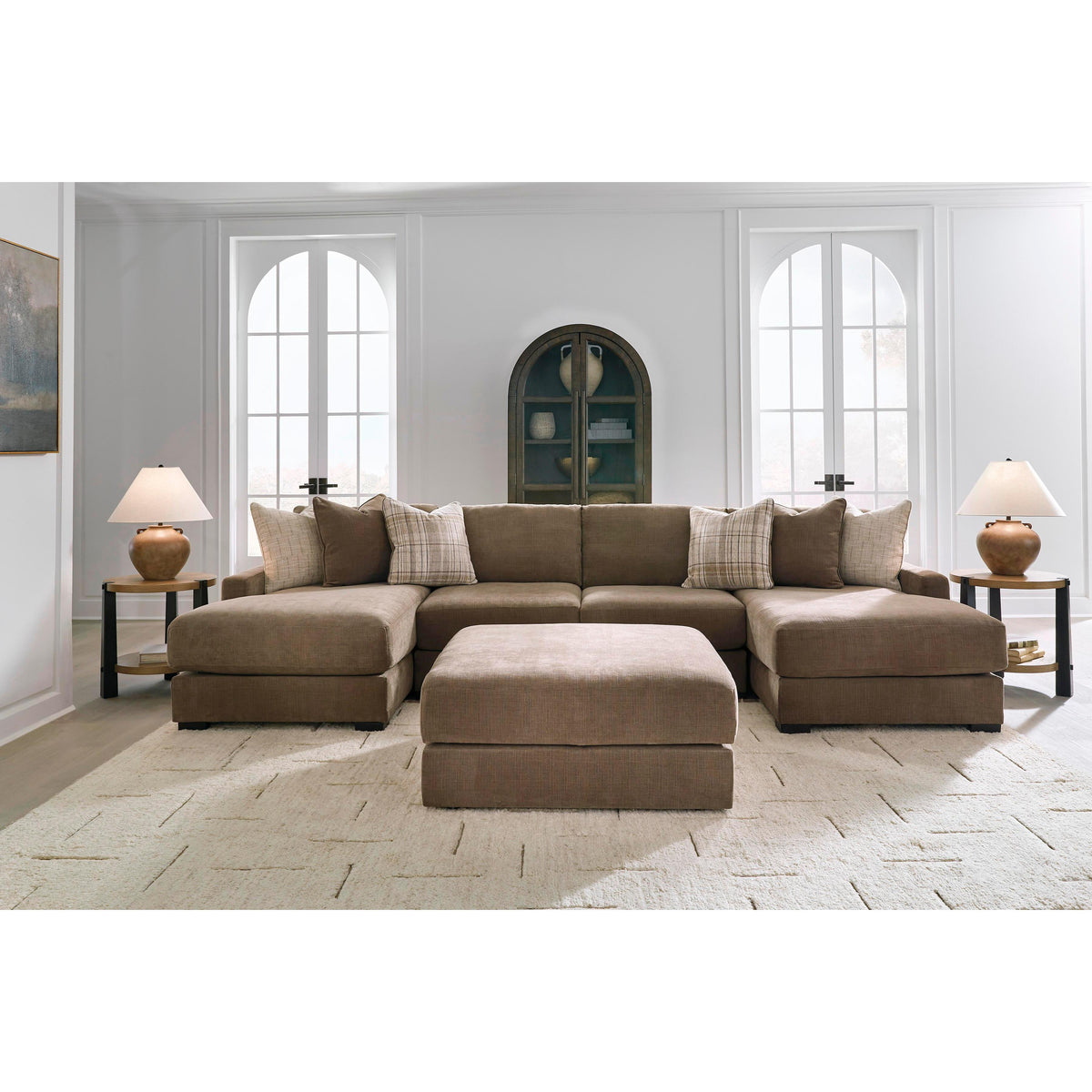Benchcraft Camellia-Court Fabric Ottoman 6820711 IMAGE 7