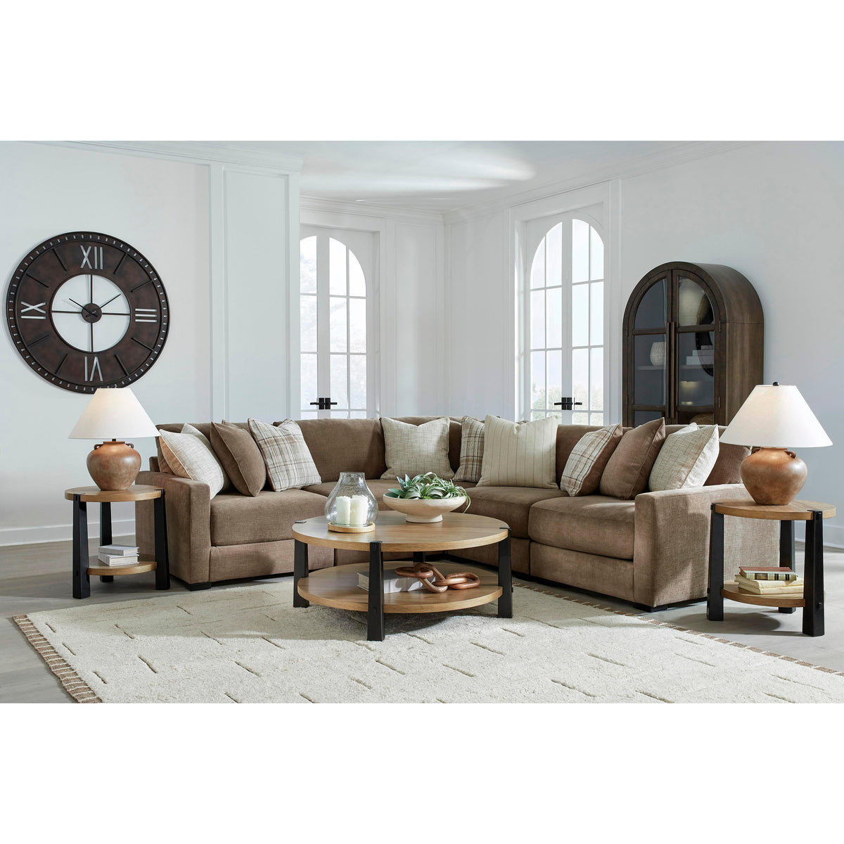 Benchcraft Camellia-Court 5 pc Sectional 6820764/6820746/6820777/6820746/6820765 IMAGE 4