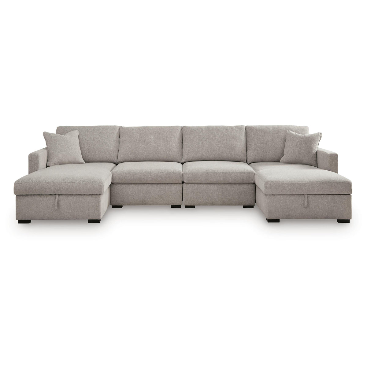 Benchcraft ModMax Luxe Fabric 4 pc Sectional 6860516S/6860517S/6860546/6860546 IMAGE 1