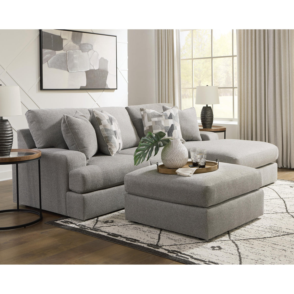 Benchcraft Lindon Fabric 2 pc Sectional 8470455/8470417 IMAGE 5