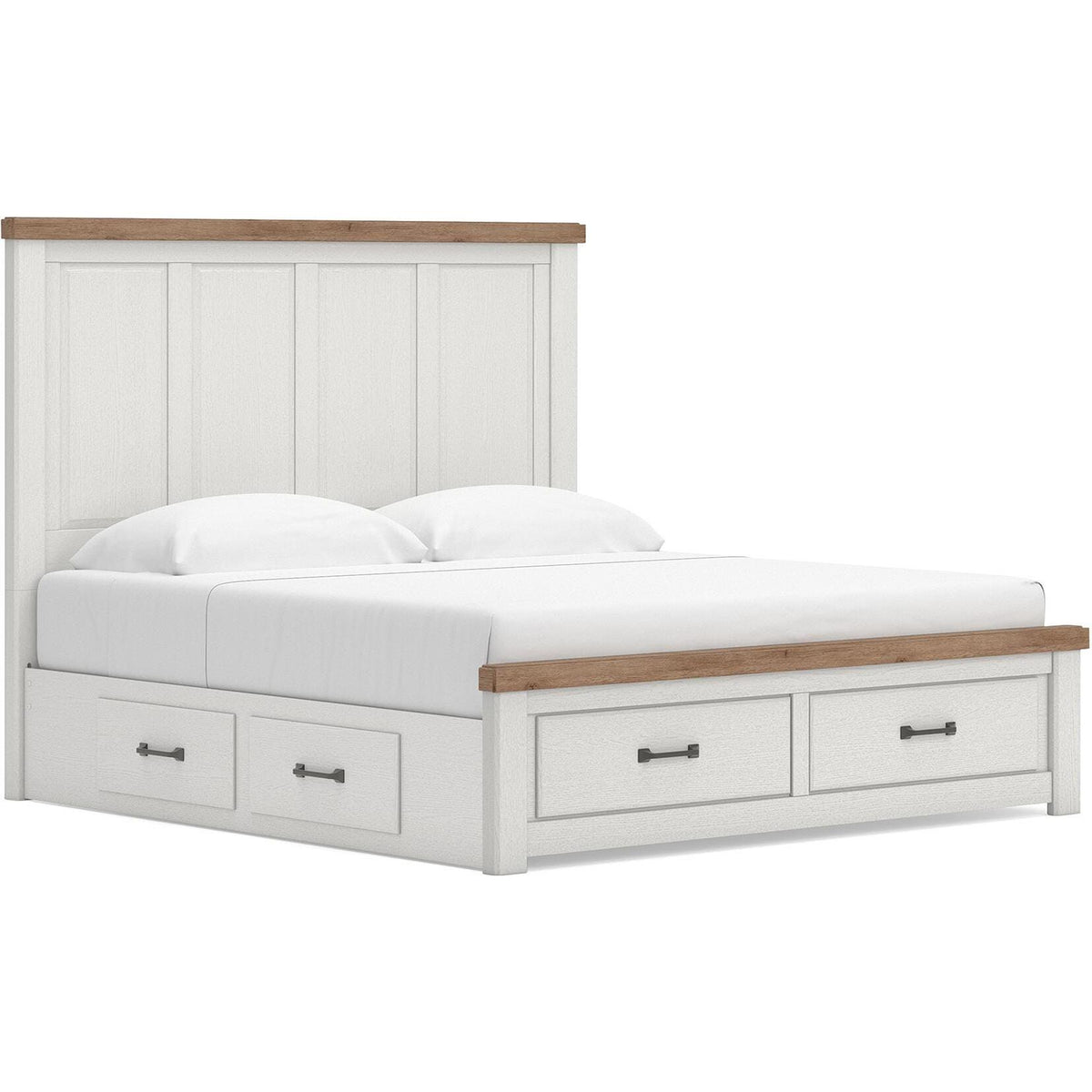 Signature Design by Ashley Savonport King Panel Bed with Storage B100-14/B4615-56S/B4615-58/B4615-95 IMAGE 1