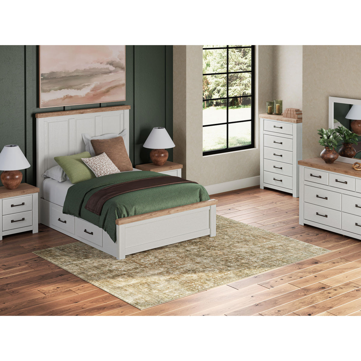 Signature Design by Ashley Savonport Queen Panel Bed with Storage B100-13/B4615-54/B4615-57/B4615-60/B4615-95 IMAGE 11