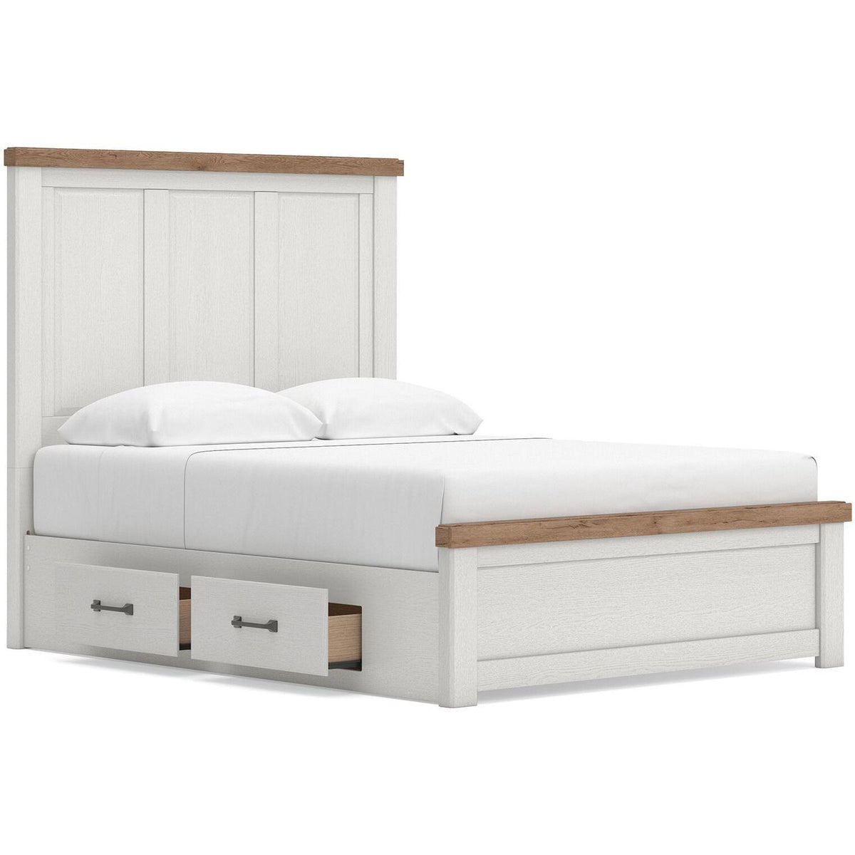 Signature Design by Ashley Savonport Queen Panel Bed with Storage B100-13/B4615-54/B4615-57/B4615-60/B4615-95 IMAGE 3