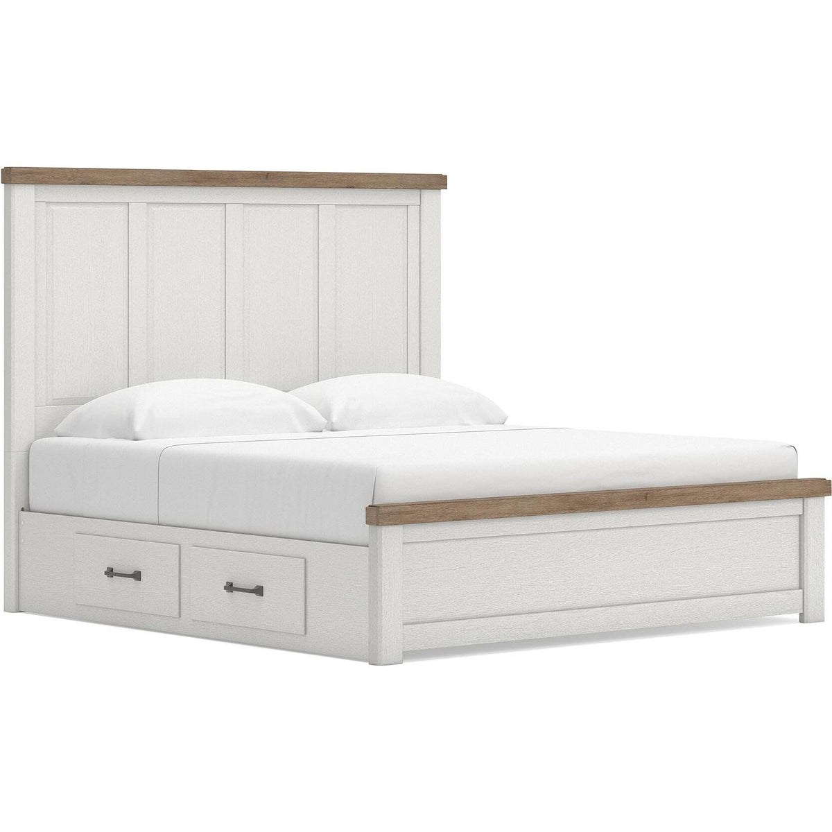 Signature Design by Ashley Savonport King Panel Bed with Storage B100-14/B4615-56/B4615-58/B4615-60/B4615-95 IMAGE 1