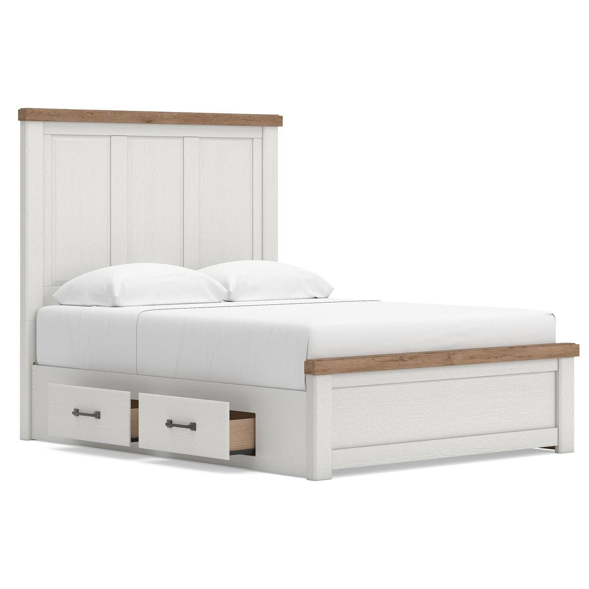 Signature Design by Ashley Savonport Queen Panel Bed with Storage B100-13/B4615-54/B4615-57/B4615-60/B4615-60 IMAGE 1