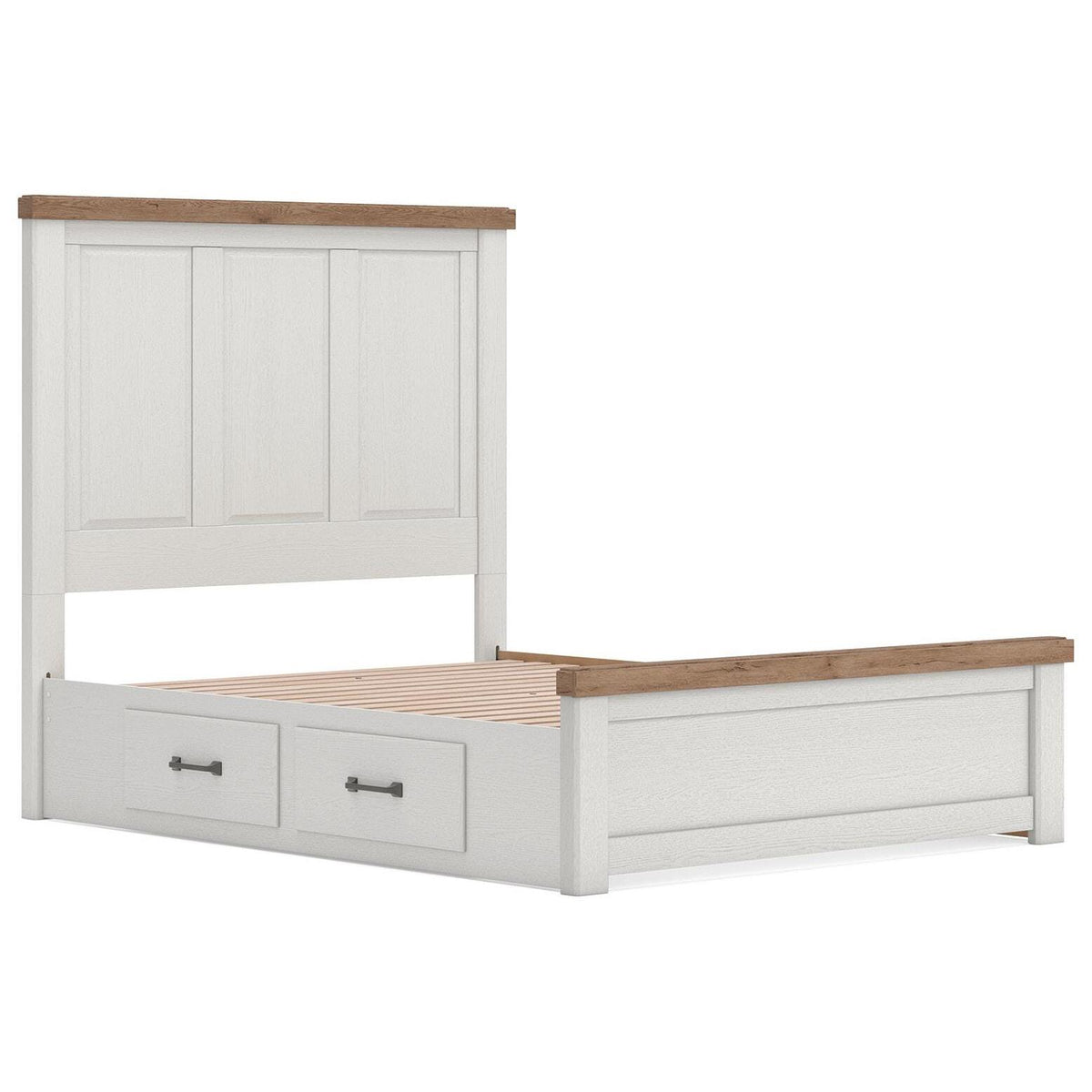Signature Design by Ashley Savonport Queen Panel Bed with Storage B100-13/B4615-54/B4615-57/B4615-60/B4615-60 IMAGE 4