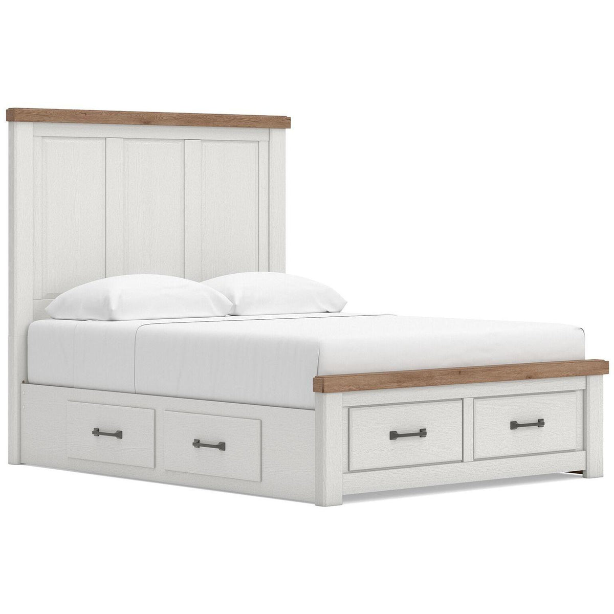 Signature Design by Ashley Savonport Queen Panel Bed with Storage B100-13/B4615-54S/B4615-57/B4615-60/B4615-60 IMAGE 1