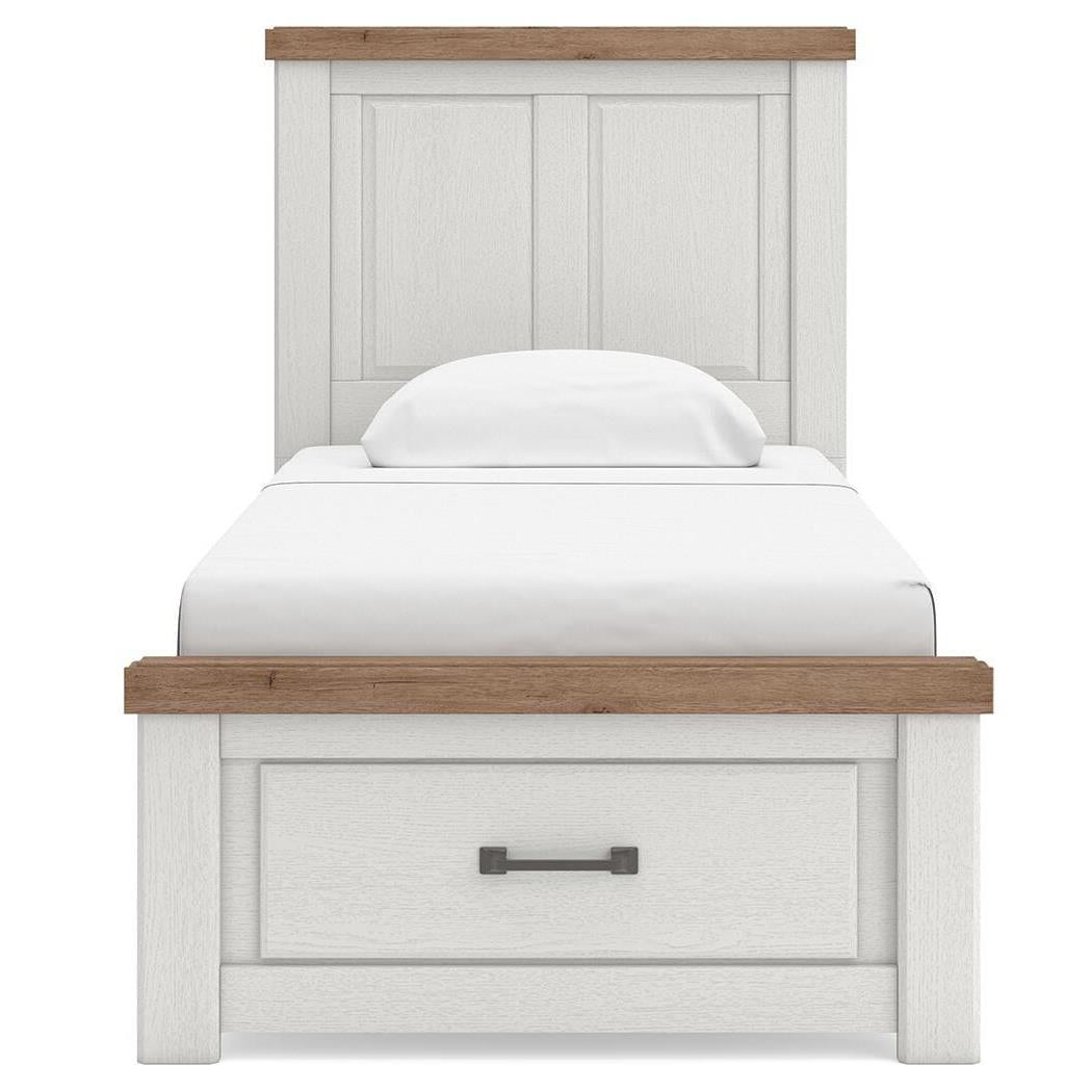 Signature Design by Ashley Savonport Twin Panel Bed with Storage B100-11/B4615-52S/B4615-53/B4615-89 IMAGE 9