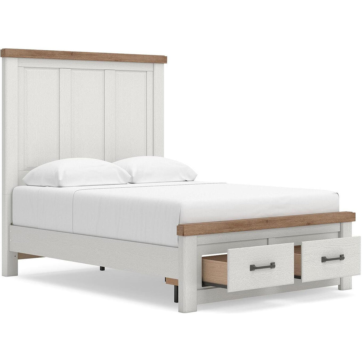 Signature Design by Ashley Savonport Full Panel Bed with Storage B100-12/B4615-84S/B4615-87/B4615-89 IMAGE 4