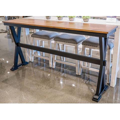 Signature Design by Ashley Wildenauer 4 pc Counter Height Dinette D634-113 IMAGE 2