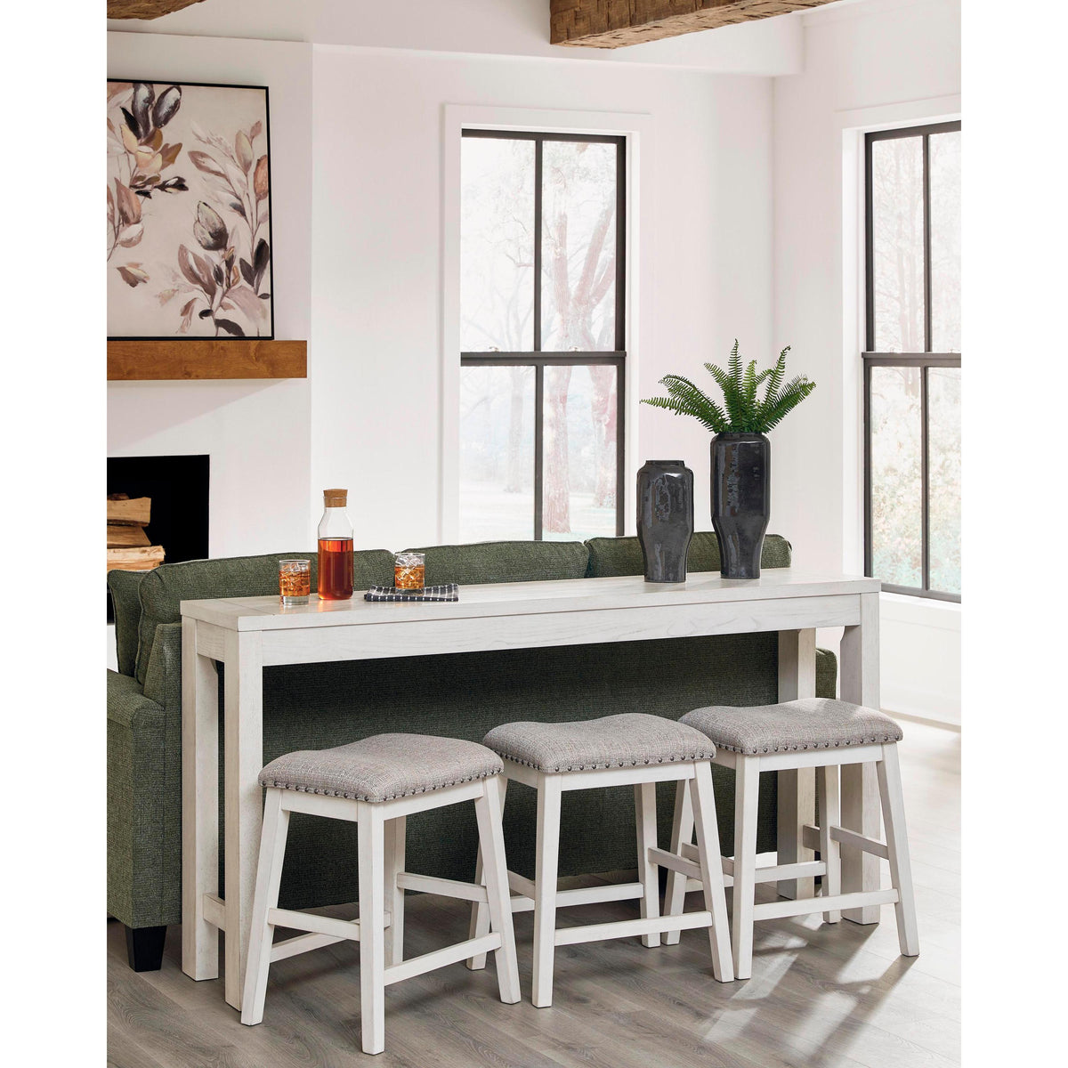 Signature Design by Ashley Robbinsdale 4 pc Counter Height Dinette D642-113 IMAGE 6