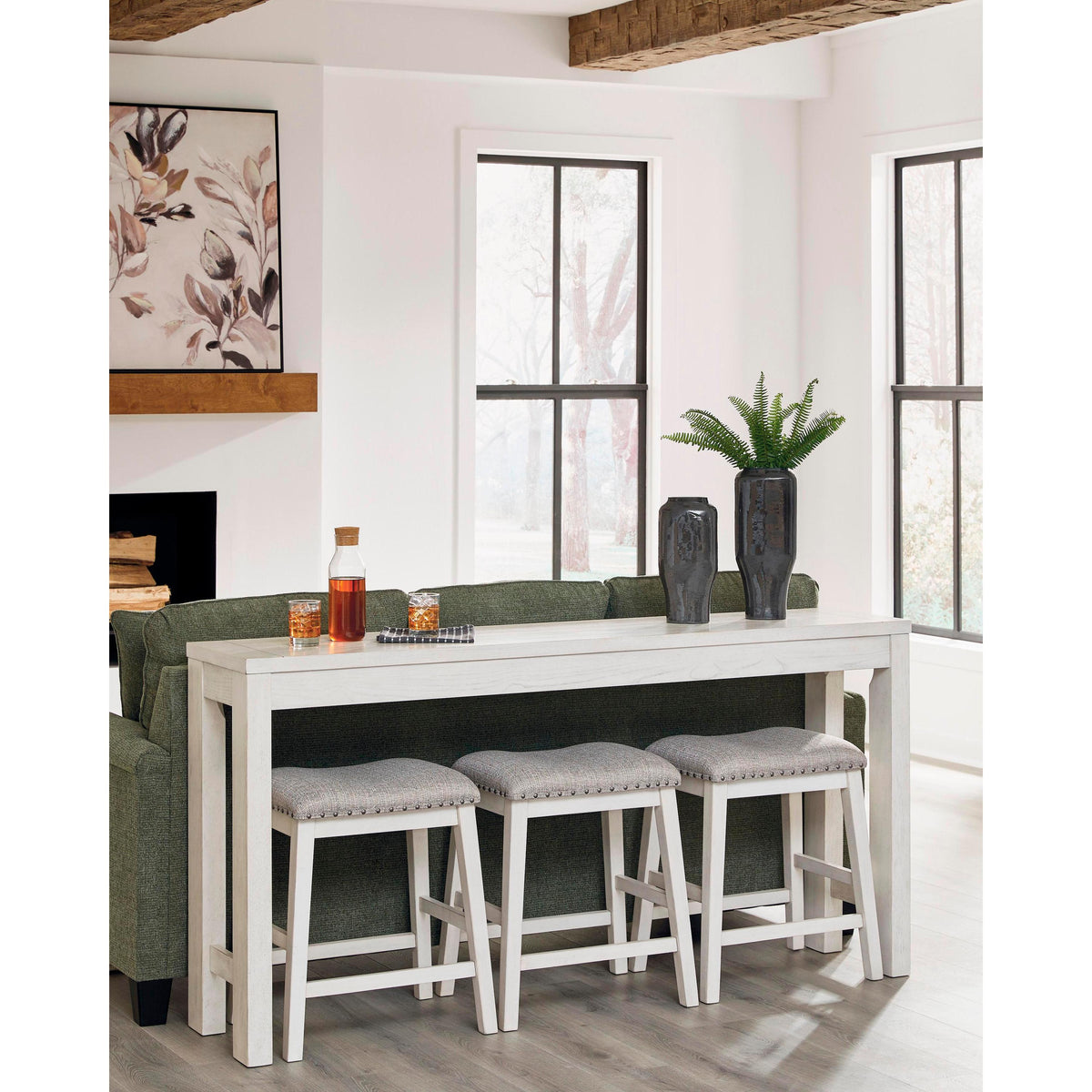 Signature Design by Ashley Robbinsdale 4 pc Counter Height Dinette D642-113 IMAGE 7
