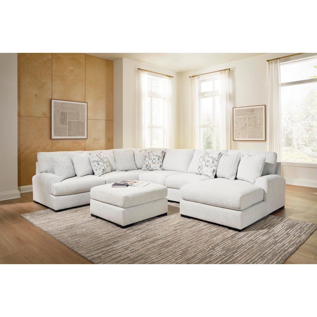 Signature Design by Ashley Misty-Lakes Fabric Ottoman PC6690608 IMAGE 10