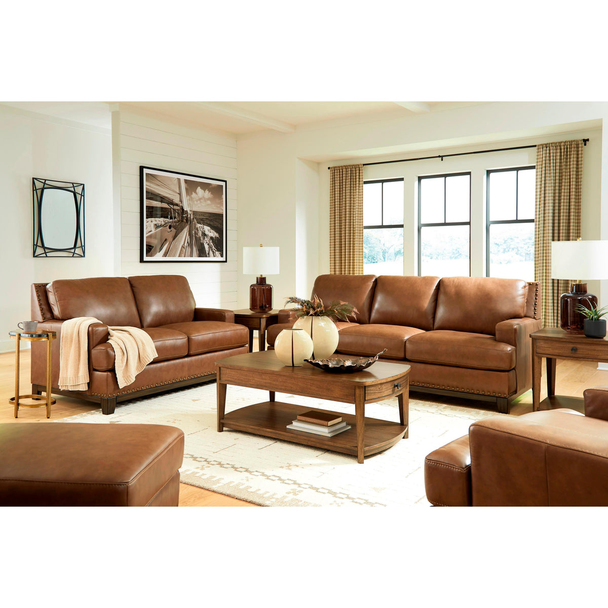 Signature Design by Ashley Saonara Stationary Leather Match Chair PC7310920 IMAGE 6