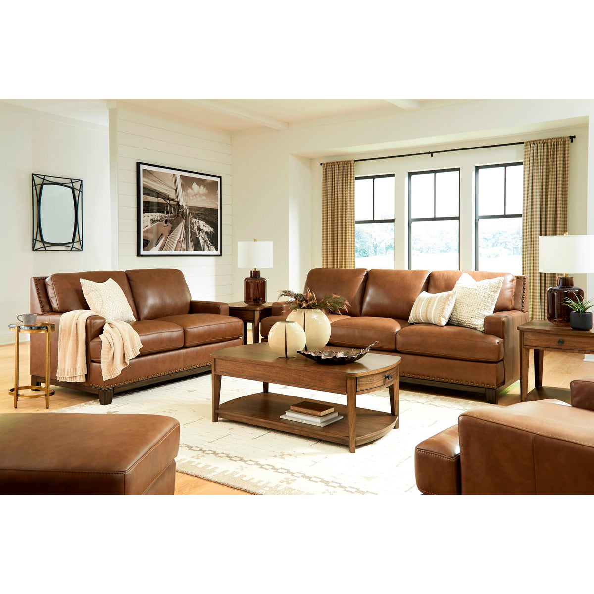 Signature Design by Ashley Saonara Stationary Leather Match Chair PC7310920 IMAGE 7