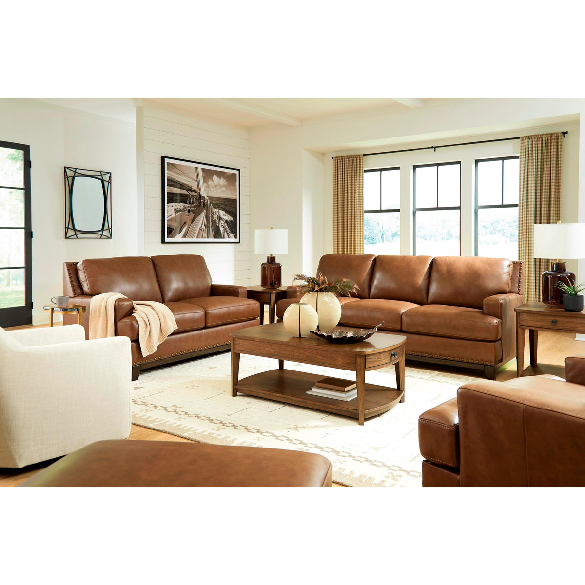 Signature Design by Ashley Saonara Stationary Leather Match Chair PC7310920 IMAGE 8