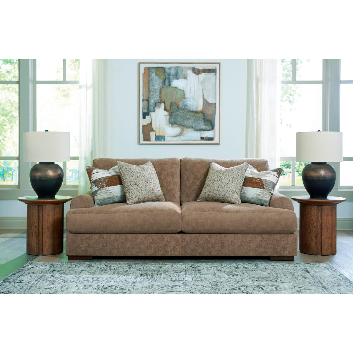 Signature Design by Ashley Jayne Park Stationary Fabric Sofa PC8150538 IMAGE 4