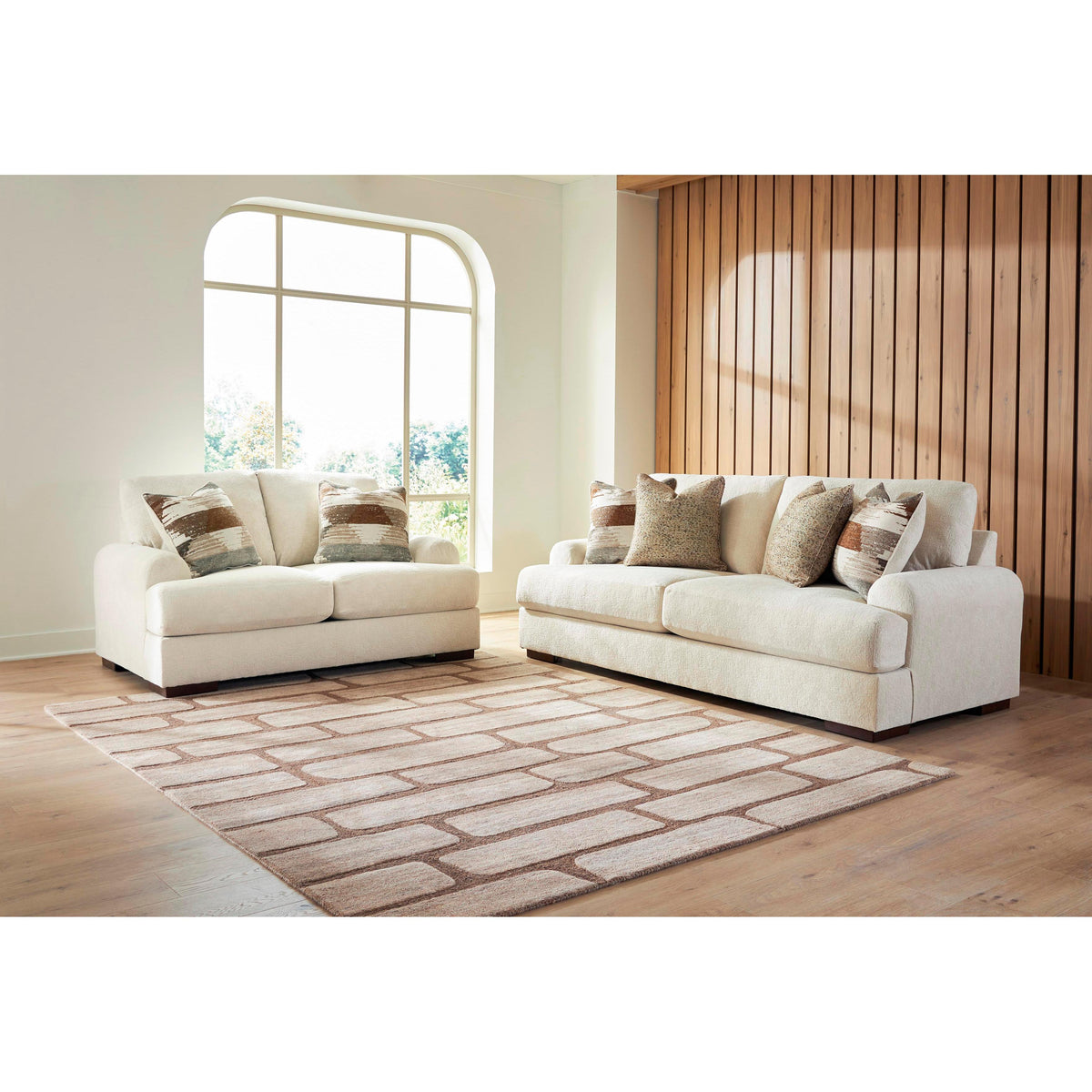 Signature Design by Ashley Jayne Park Stationary Fabric Loveseat PC8150635 IMAGE 5