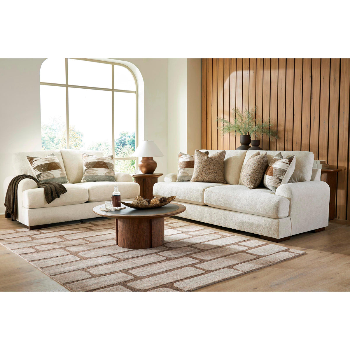Signature Design by Ashley Jayne Park Stationary Fabric Loveseat PC8150635 IMAGE 6