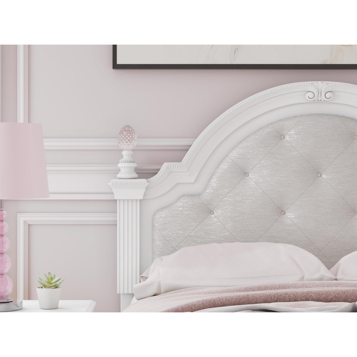Signature Design by Ashley Kozlani Full Upholstered Panel Bed with Storage B100-12/PCB1819-187/PCB1819-50/PCB1819-50/PCB1819-84 IMAGE 7