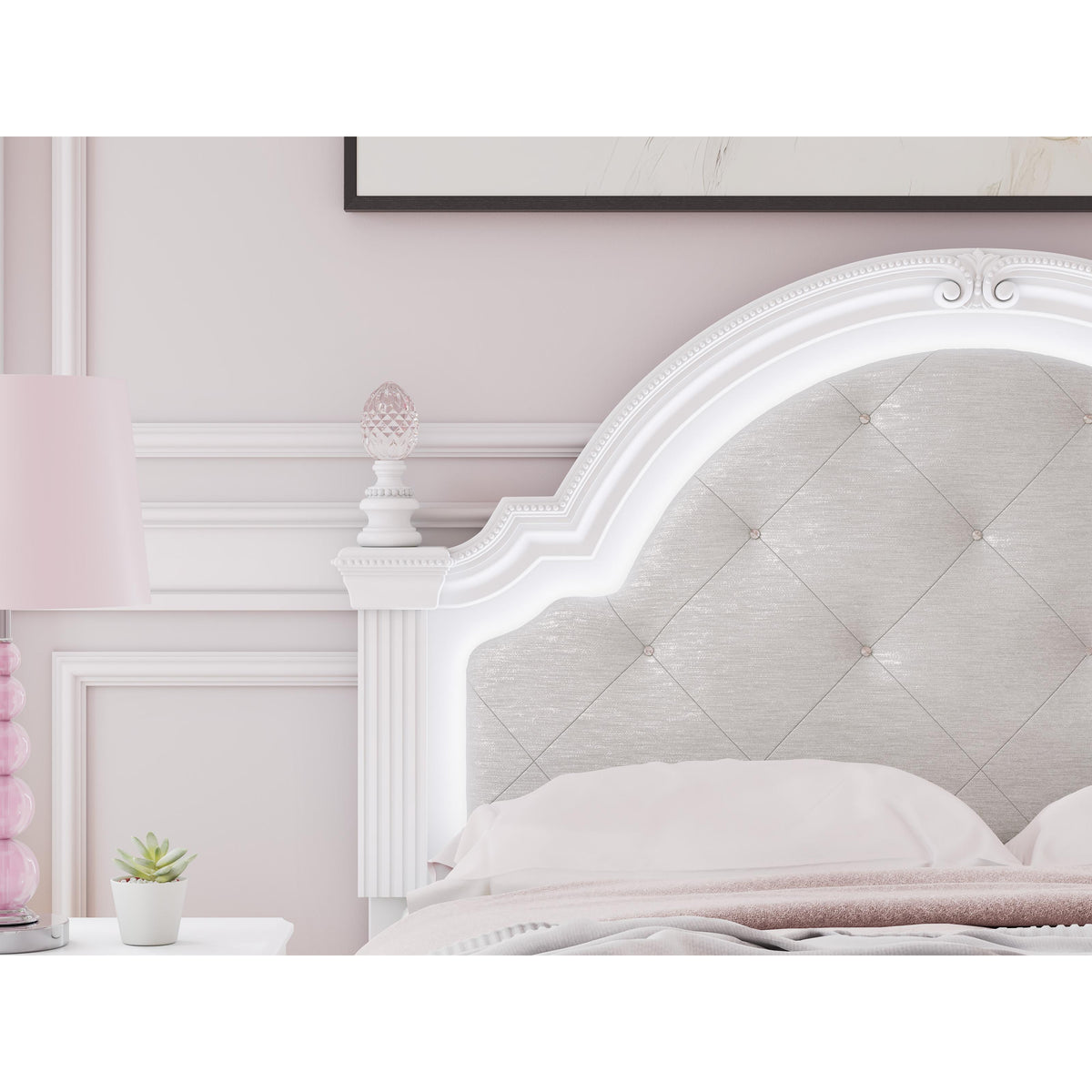 Signature Design by Ashley Kozlani Full Upholstered Panel Bed PCB1819-187/PCB1819-84/PCB1819-86 IMAGE 8