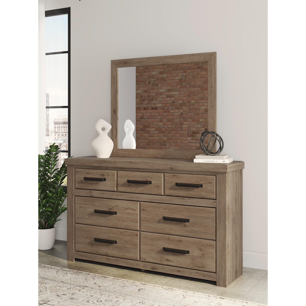 Signature Design by Ashley Oliandon Dresser Mirror PCB2844-36 IMAGE 3