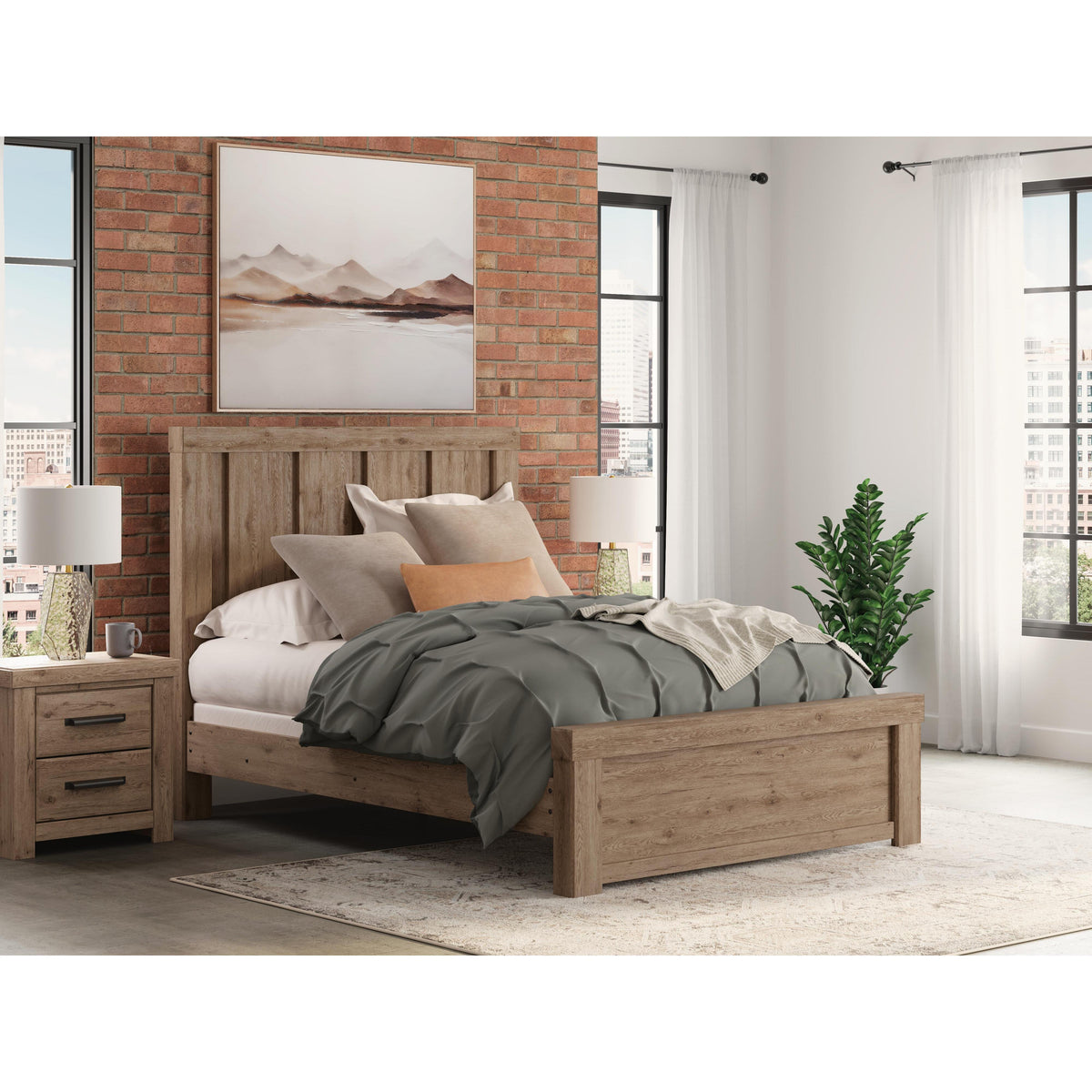 Signature Design by Ashley Oliandon Queen Panel Bed PCB2844-54/PCB2844-57/PCB2844-96 IMAGE 2