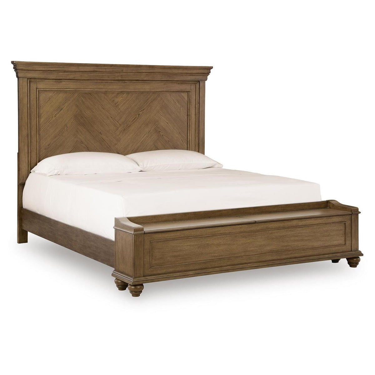 Signature Design by Ashley Karallin King Panel Bed with Storage PCB782-56S/PCB782-58/PCB782-97 IMAGE 1