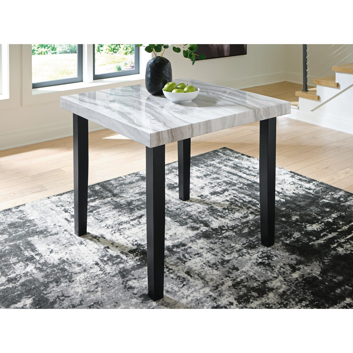Signature Design by Ashley Square Mervannie Counter Height Dining Table PCD571-13 IMAGE 4