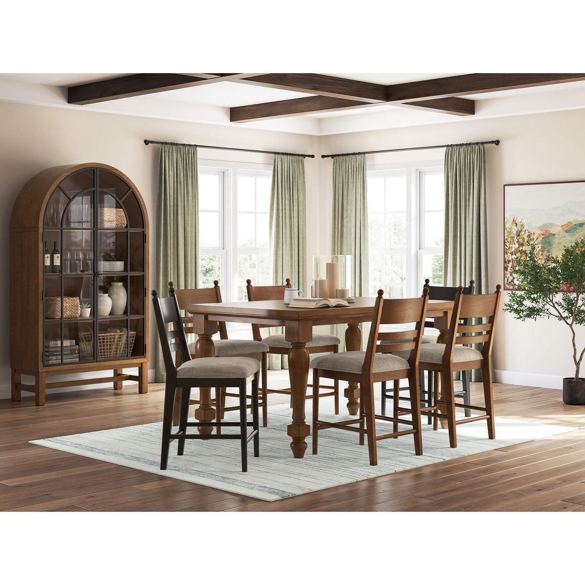 Signature Design by Ashley Greddinton Counter Height Dining Table PCD824-13 IMAGE 8