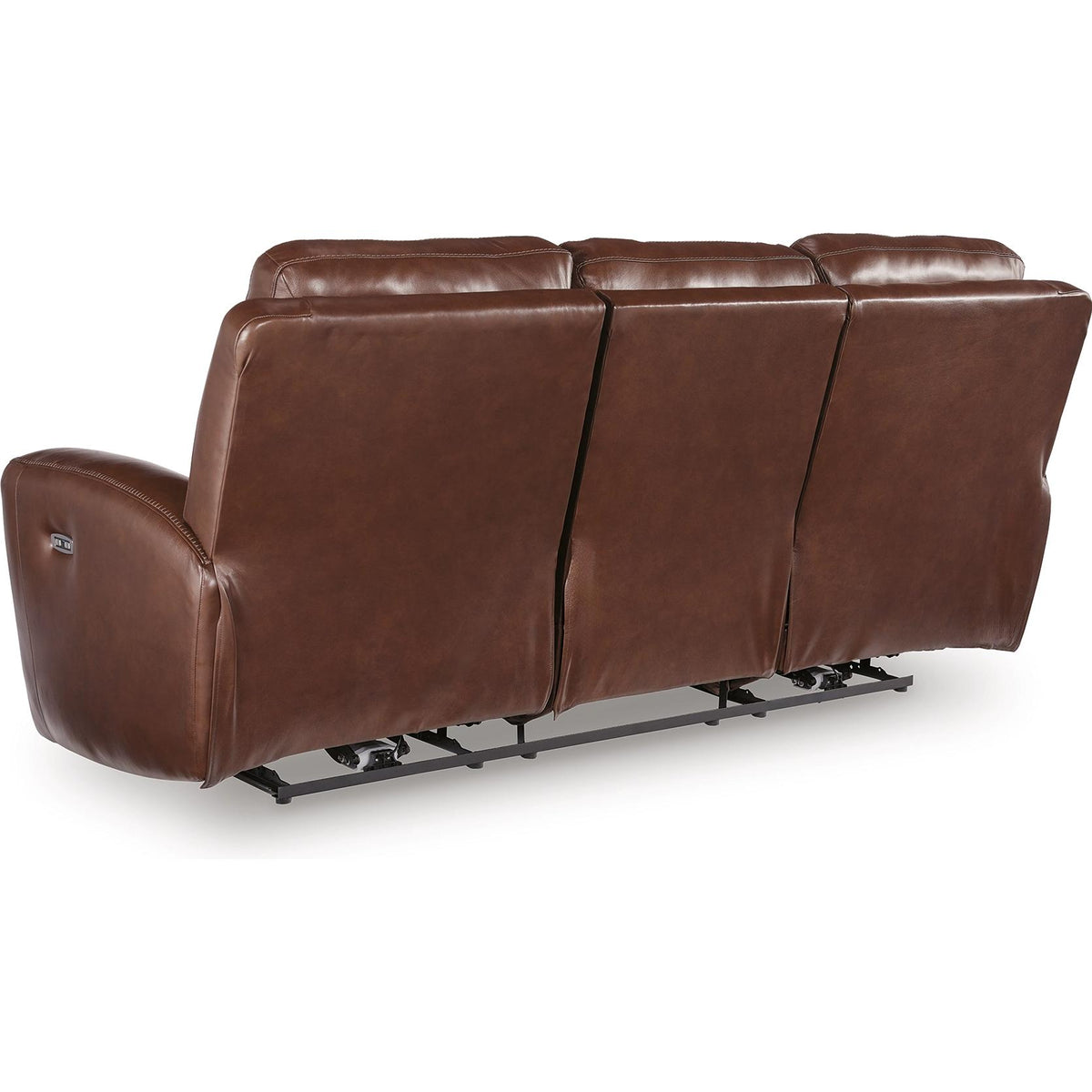 Signature Design by Ashley Next Move Power Reclining Leather Match Sofa PCU1210215 IMAGE 3